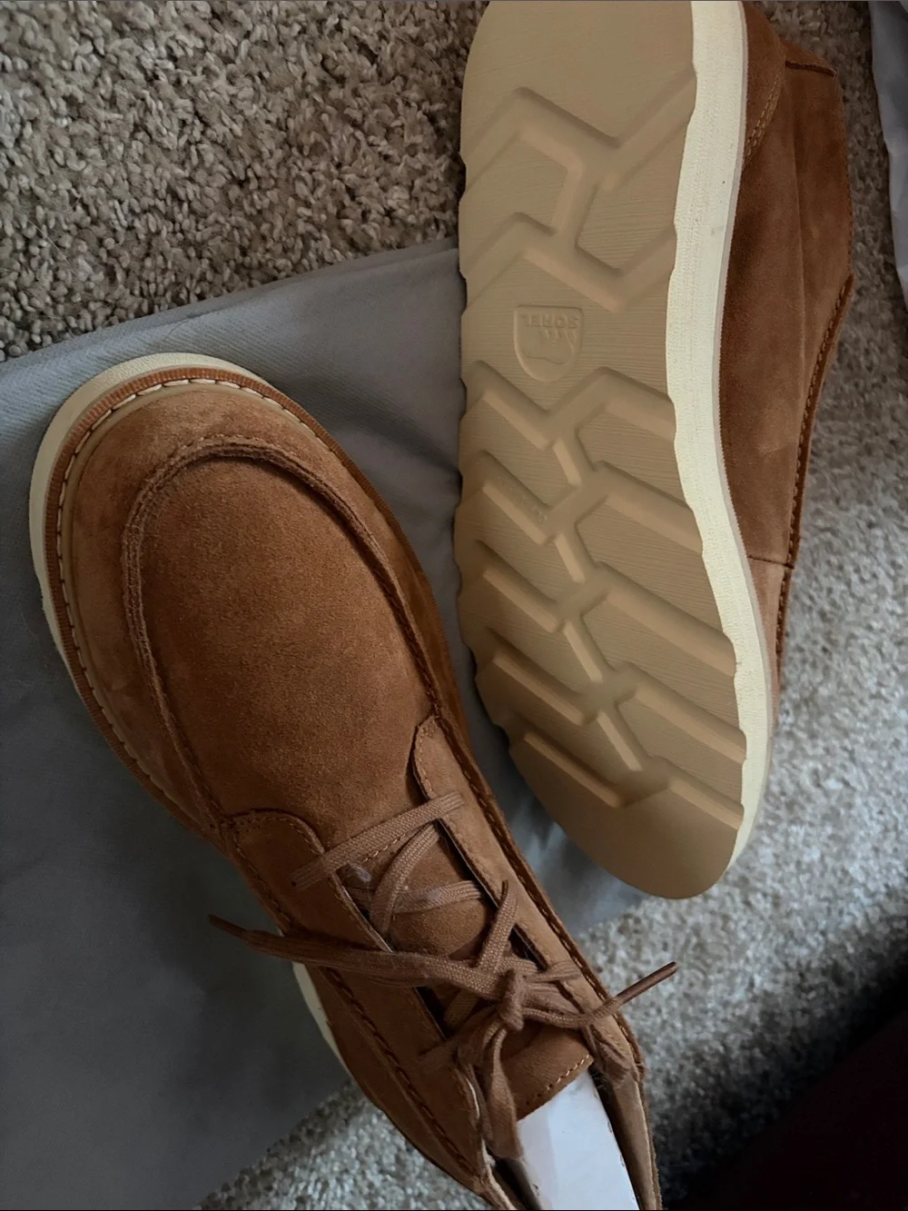 NWOT Sorel Men's Chestnut Suede Chukka Boots